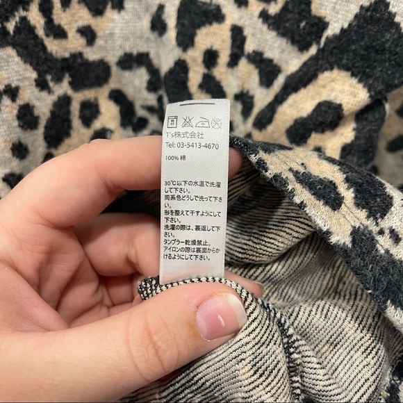Topshop Brushed Leopard Print Sweater - Picture 7 of 10